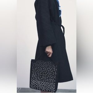 ✨SALE✨ ZARA STUDDED SHOPPER BAG ✨SALE✨